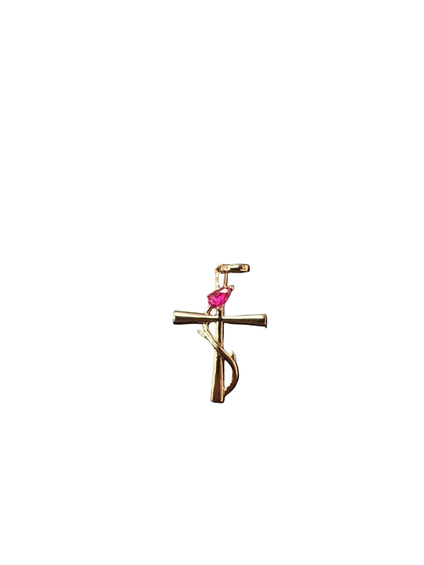 Sterling Silver Cross Pendant PCZ9586