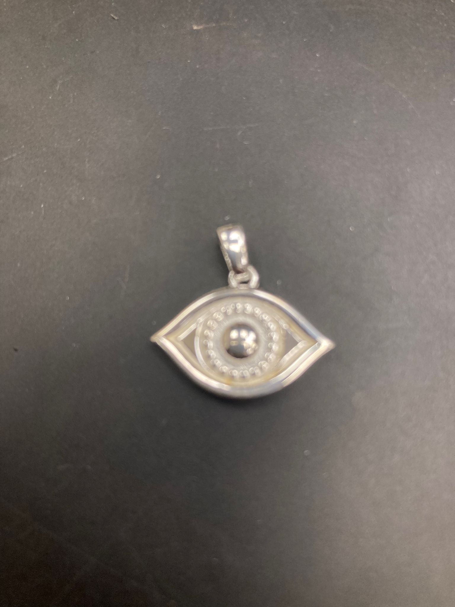 Sterling Silver Plain Star Of David Pendant PP008 with intricate design and polished finish.