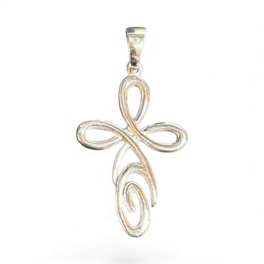 Sterling Silver Cross Pendant PP010010200