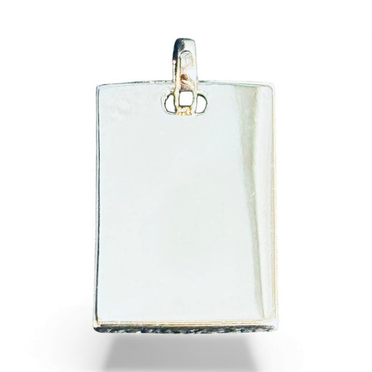 Sterling Silver Dog-Tag PP100100