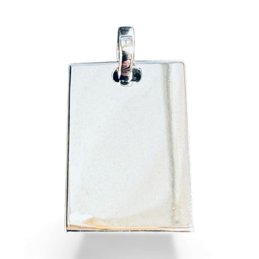 Sterling Silver Dog-Tag PP100112Y