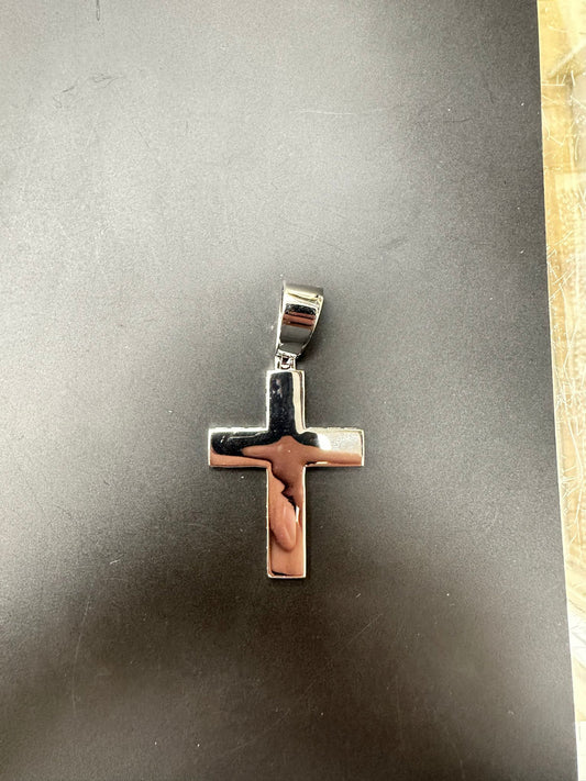 Sterling Silver Cross Pendant PPM01M