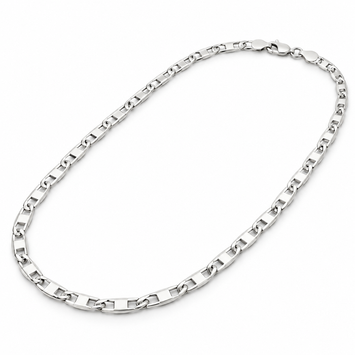 Sterling Silver 24" Anchor Chain CHN1006