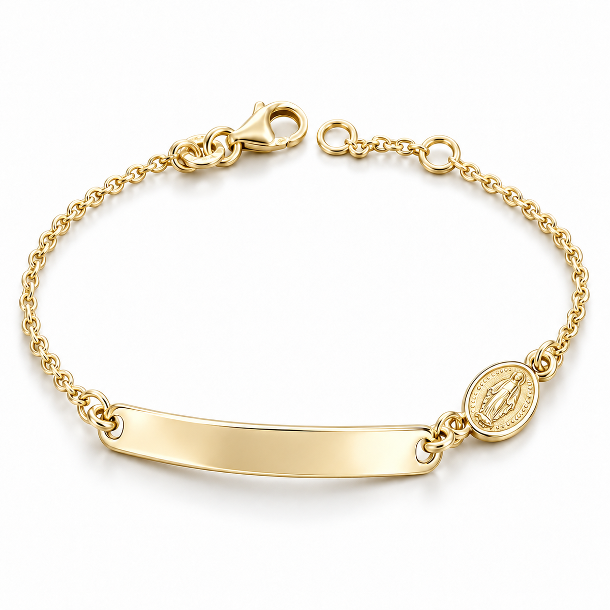 Sterling Silver 5.5"-6" Id Bracelet BCZ248453