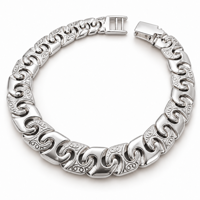 Sterling Silver 8" Bracelet BCZ109065