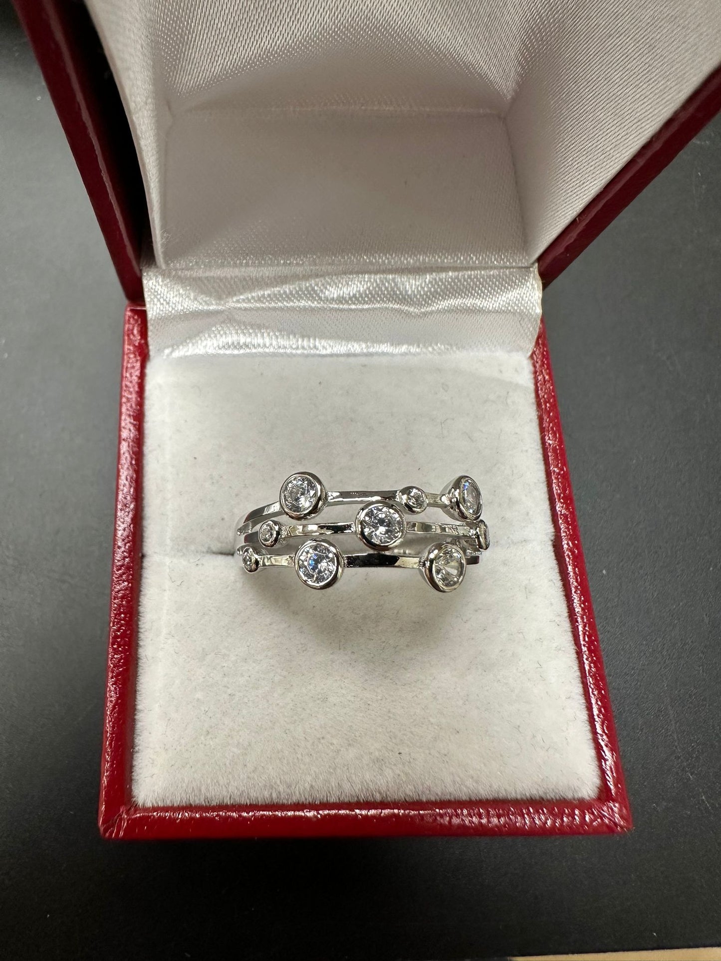 Sterling Silver Ring CZ Stone RCZ0544901