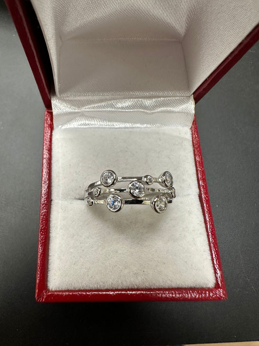 Sterling Silver Ring CZ Stone RCZ0544901