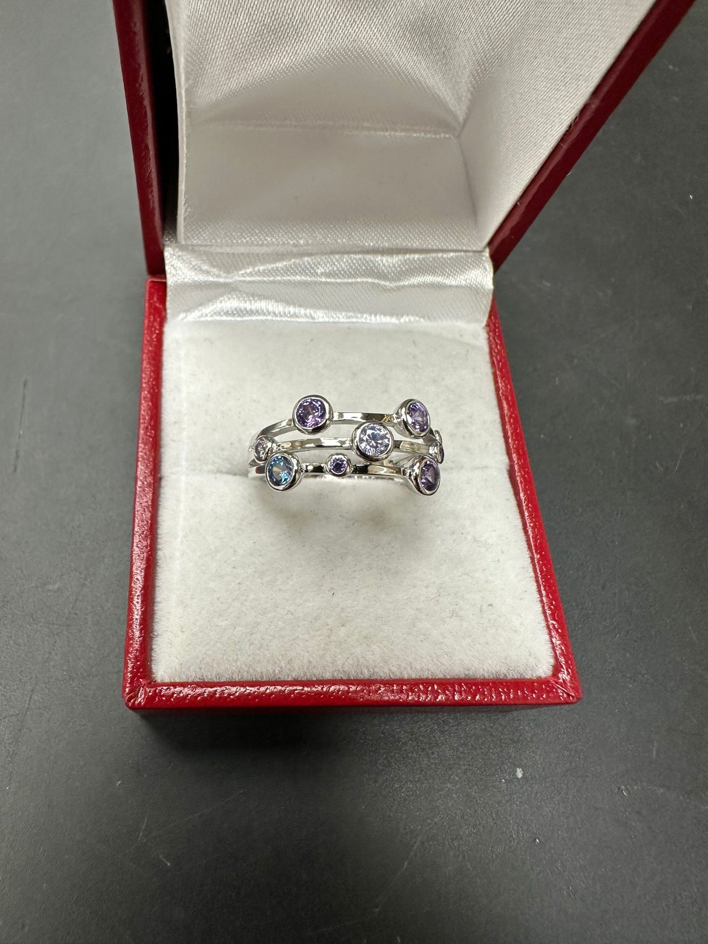 Sterling Silver Ring CZ Stone RCZ0544905