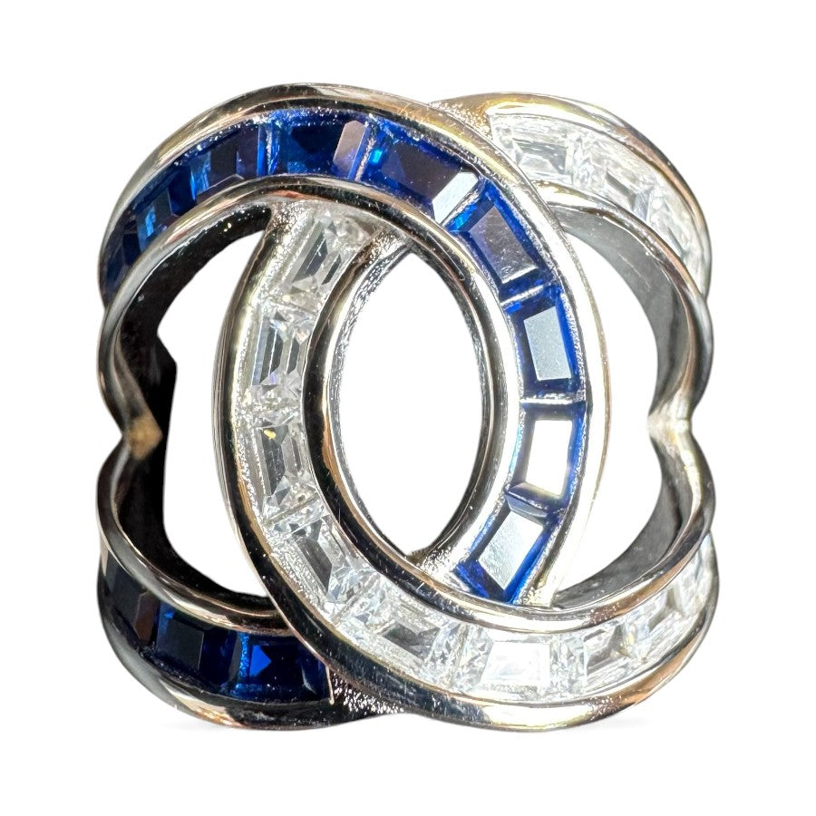 Sterling Silver Ring CZ Stone RCZ10500