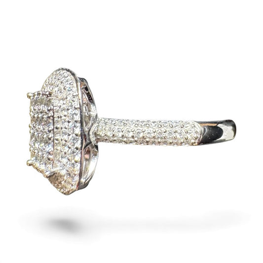 Sterling Silver Ring CZ Stone RCZ1058