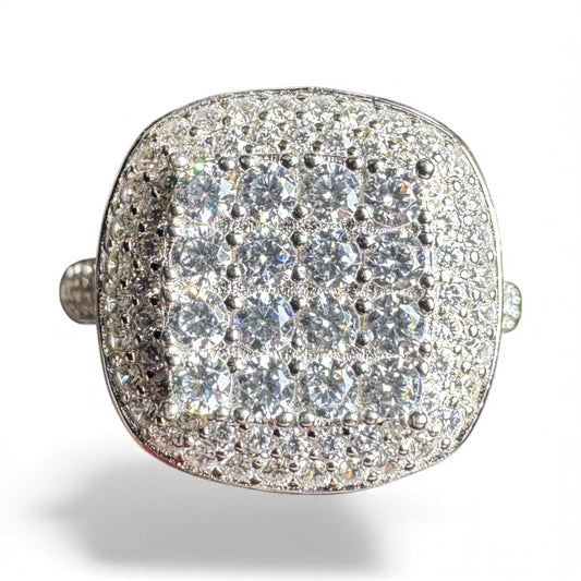 Sterling Silver Ring CZ Stone RCZ1058