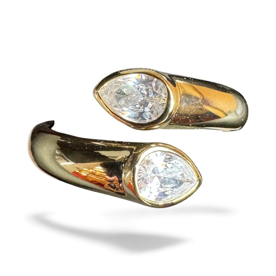 Sterling Silver Ring CZ Stone RCZ2103