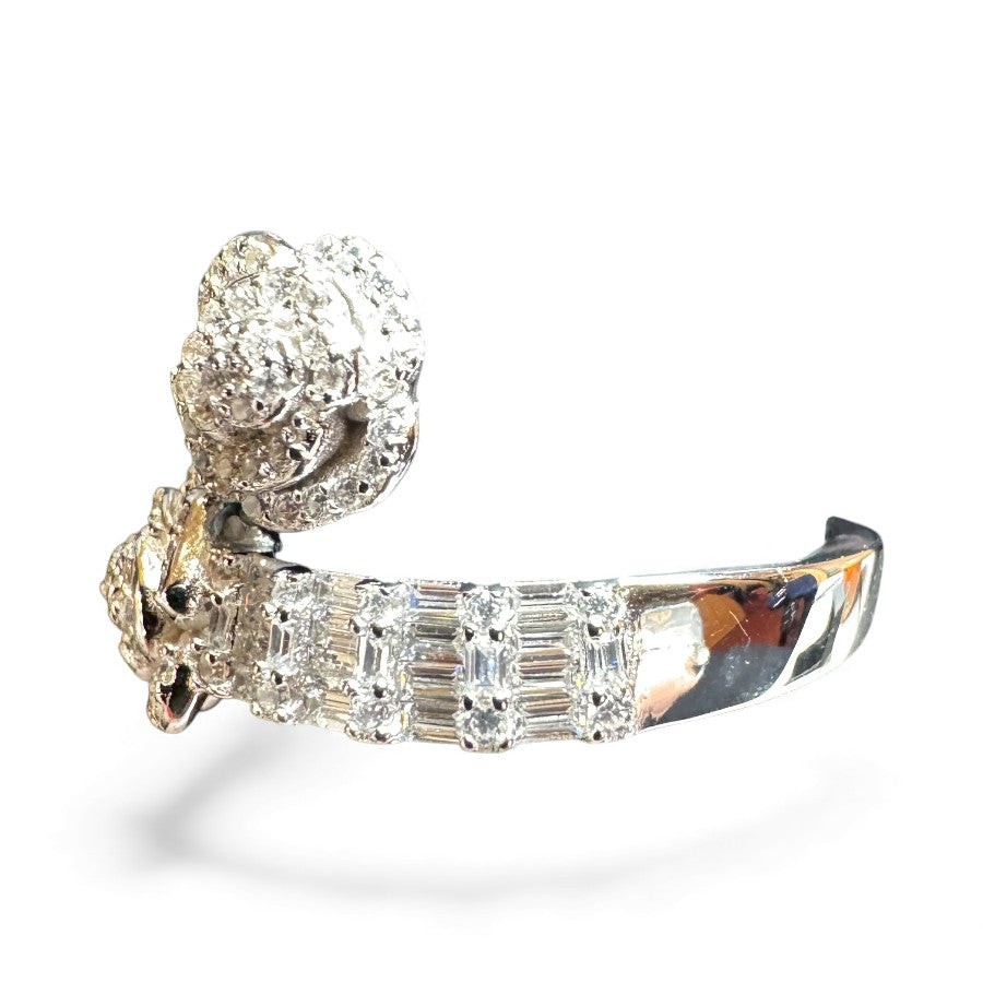 Sterling Silver Ring CZ Stone RCZ3302