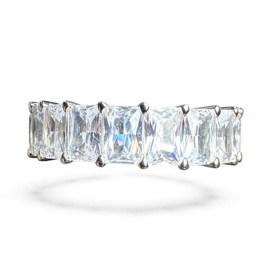 Sterling Silver Ring CZ Stone RCZ3303