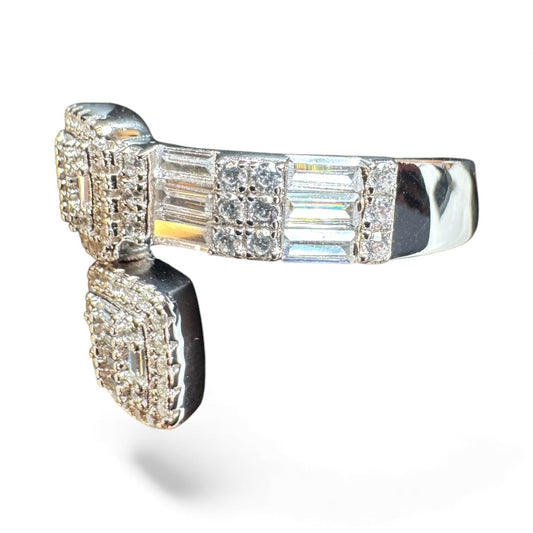 Sterling Silver Ring CZ Stone RCZ3309