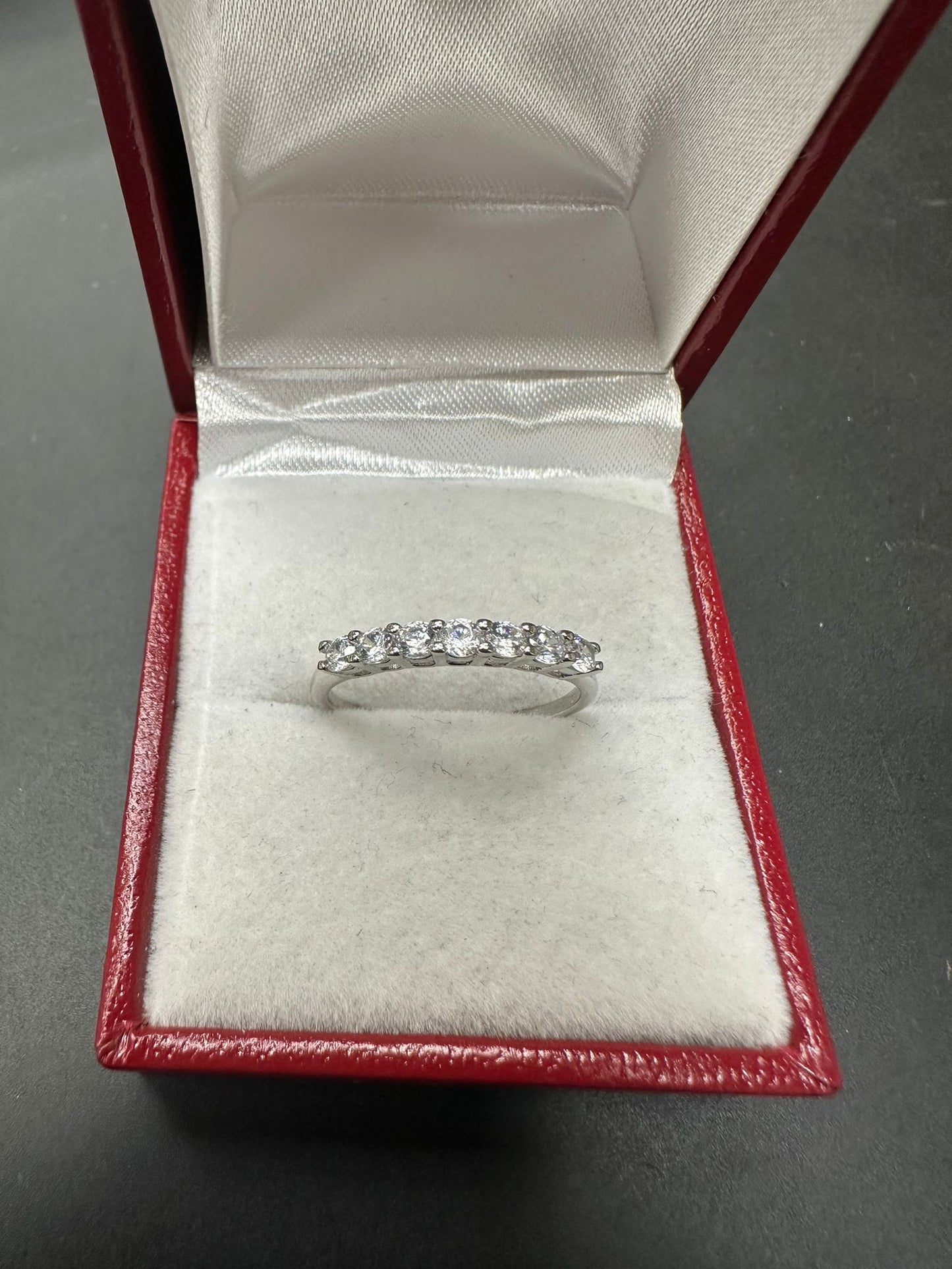 Sterling Silver Ring CZ Stone RCZ3321