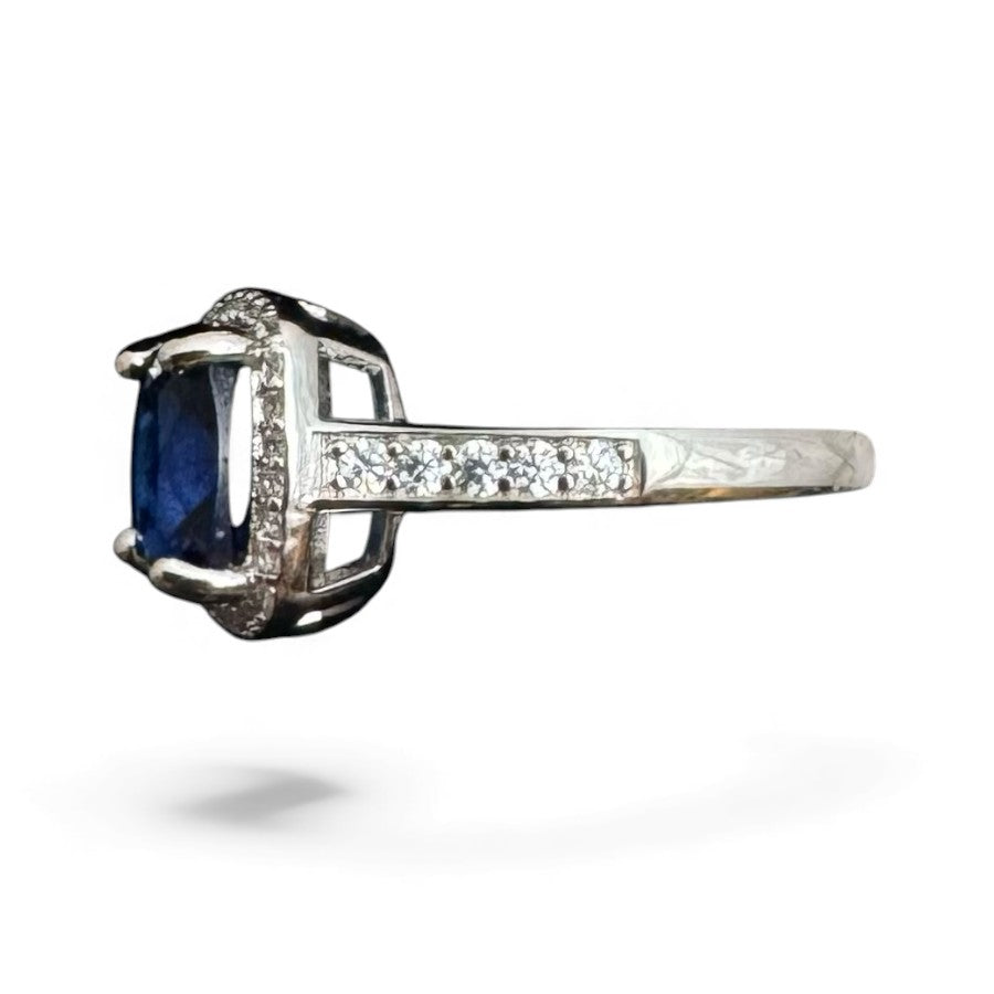 Sterling Silver Ring CZ Stone RCZ3327