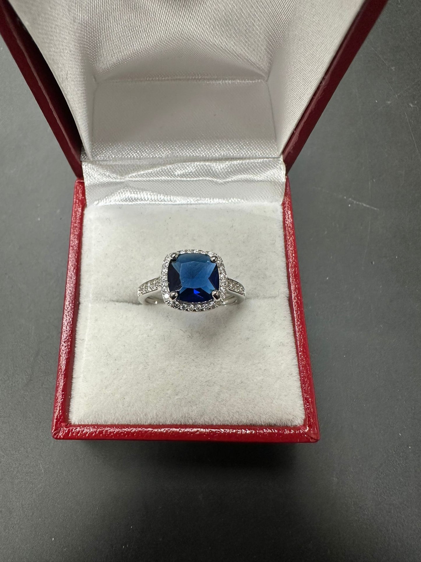 Sterling Silver Ring CZ Stone RCZ3327