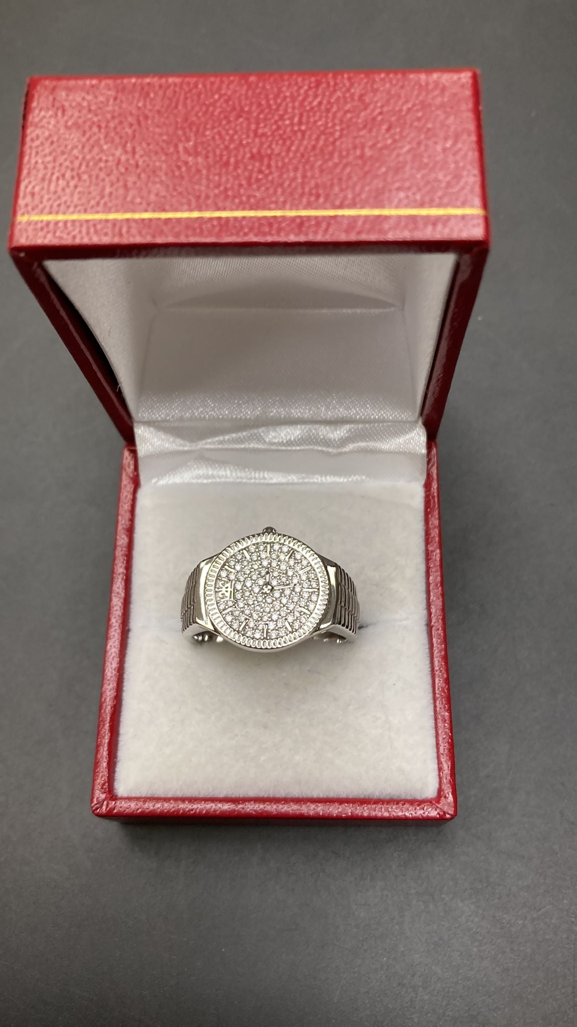 Sterling Silver Ring CZ Stone RCZ3336