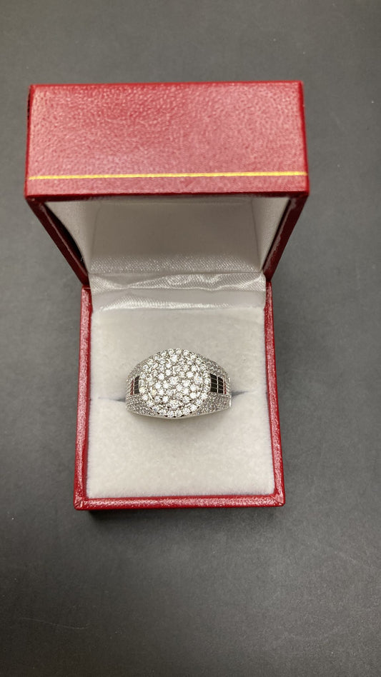 Sterling Silver Ring CZ Stone RCZ3345