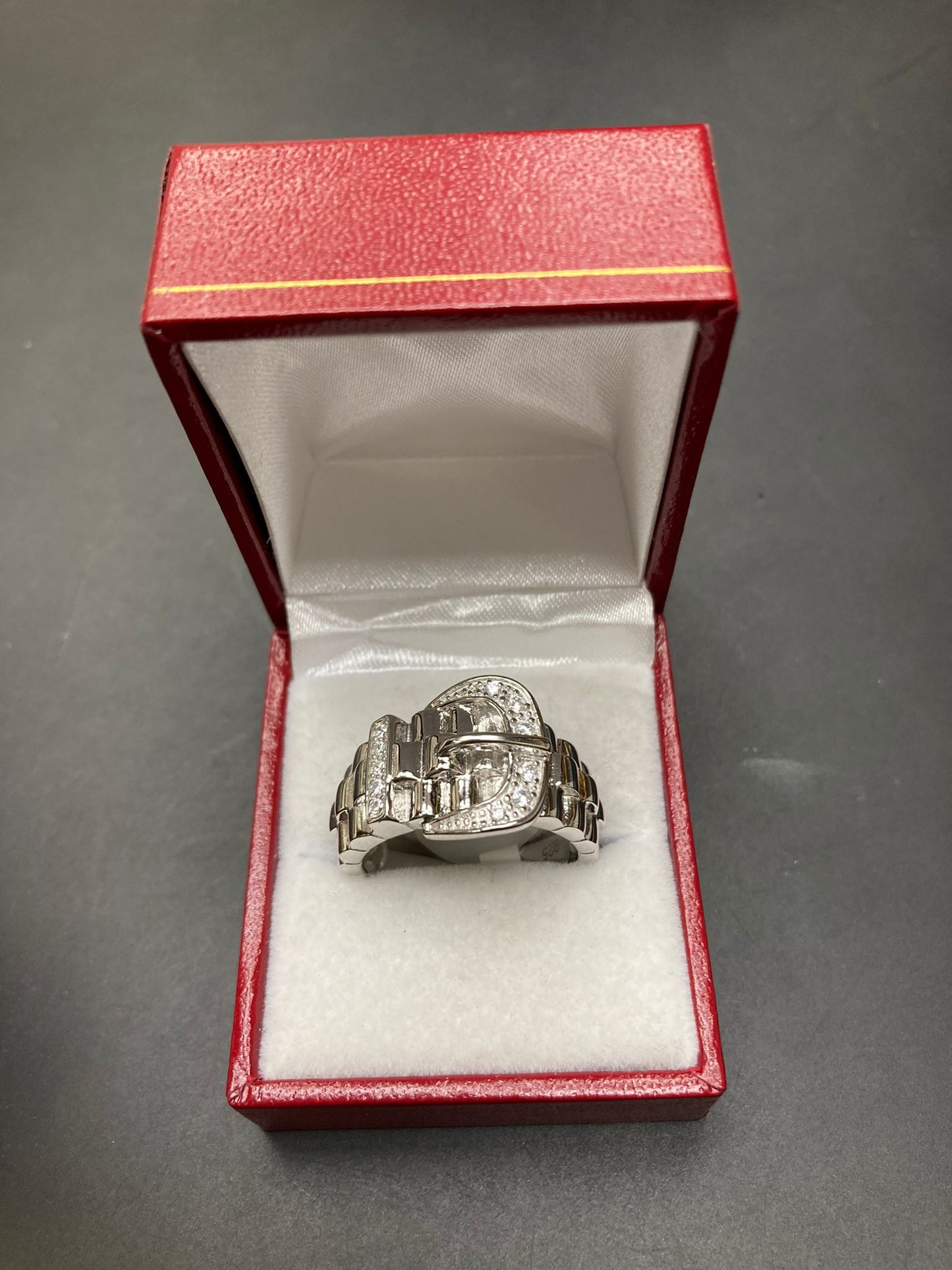 Sterling Silver Ring CZ Stone RCZ3348