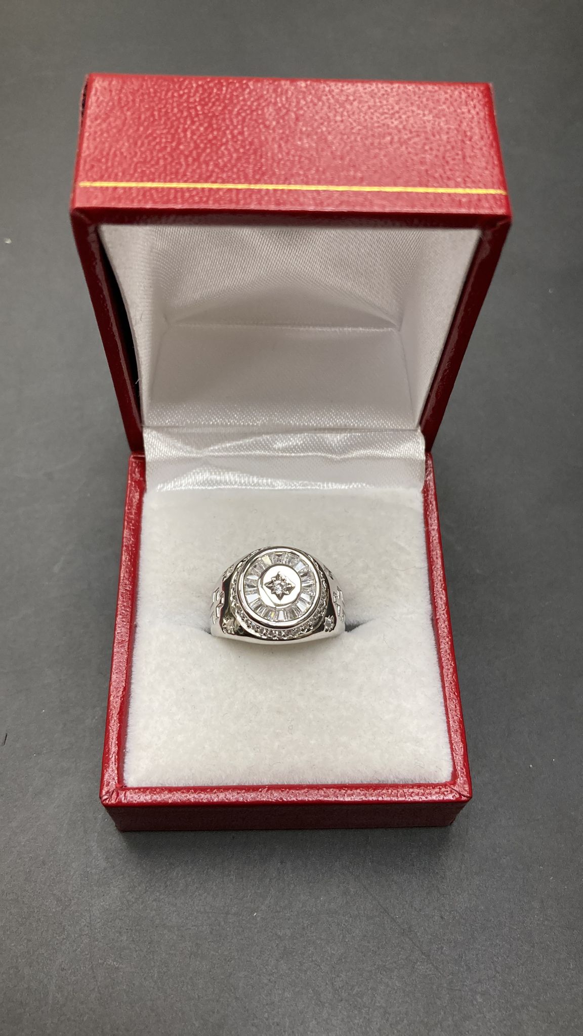 Sterling Silver Ring CZ Stone RCZ3358