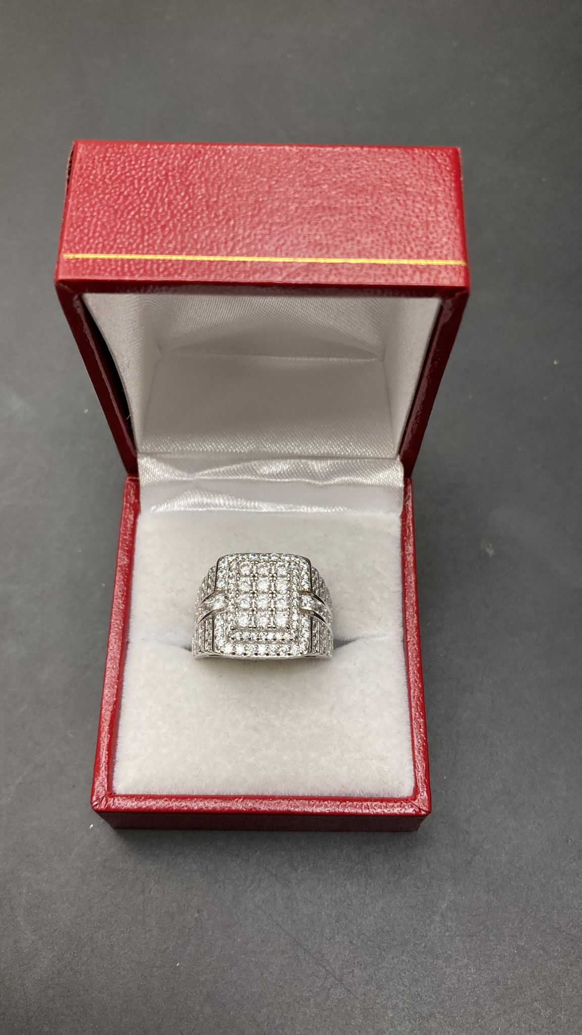Sterling Silver Ring CZ Stone RCZ3359