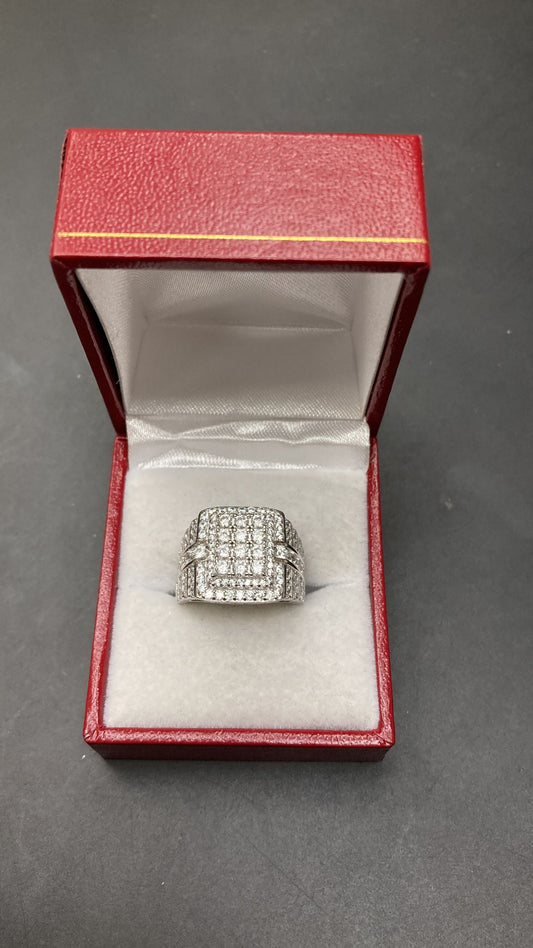 Sterling Silver Ring CZ Stone RCZ3359