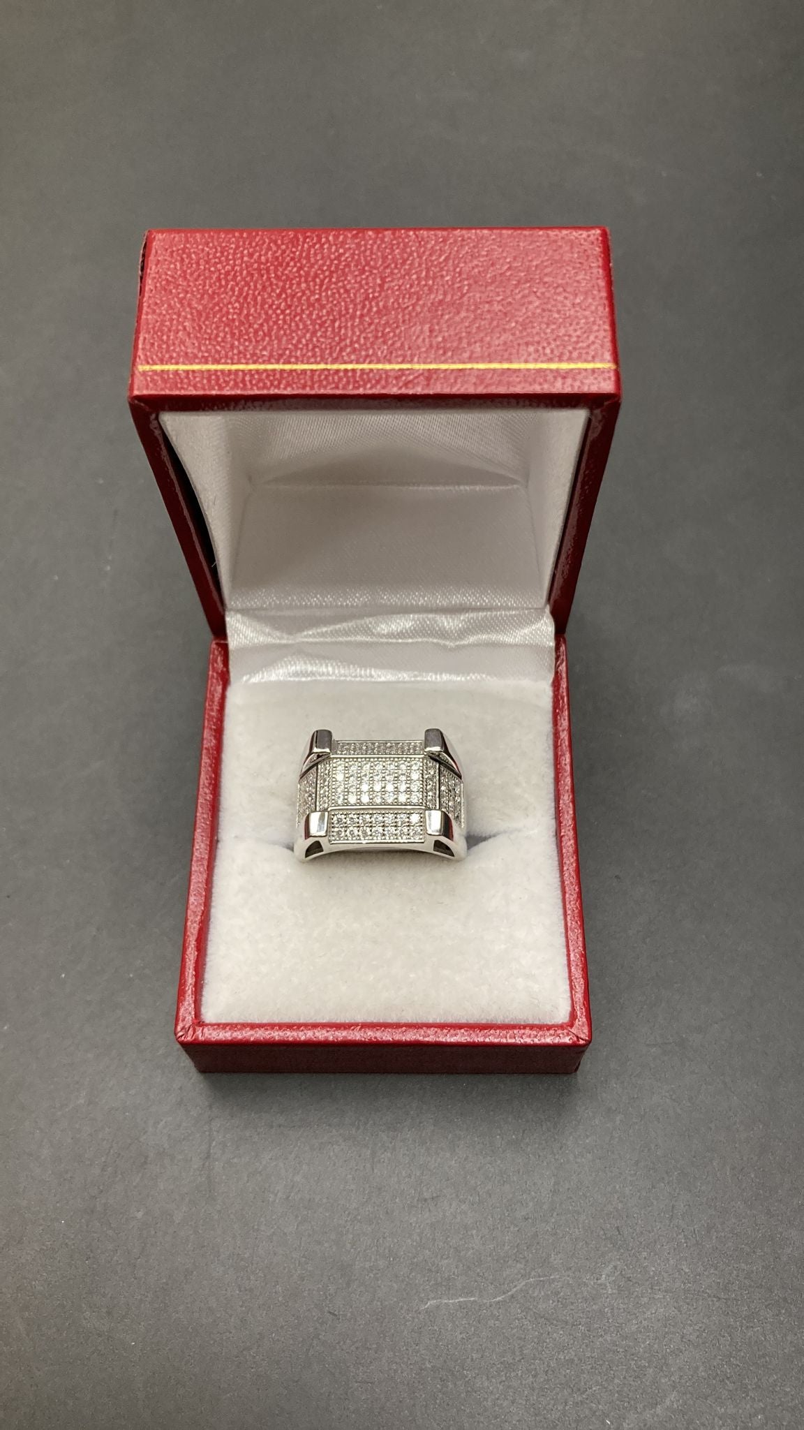 Sterling Silver Ring CZ Stone RCZ3367