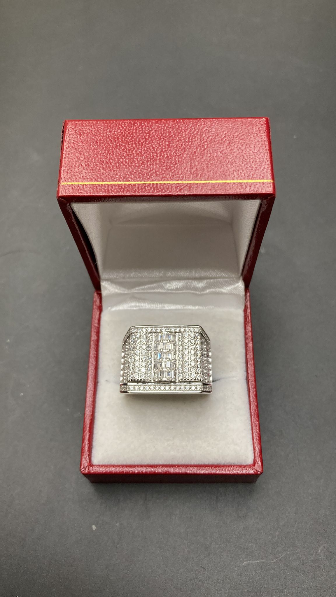 Sterling Silver Ring CZ Stone RCZ3376