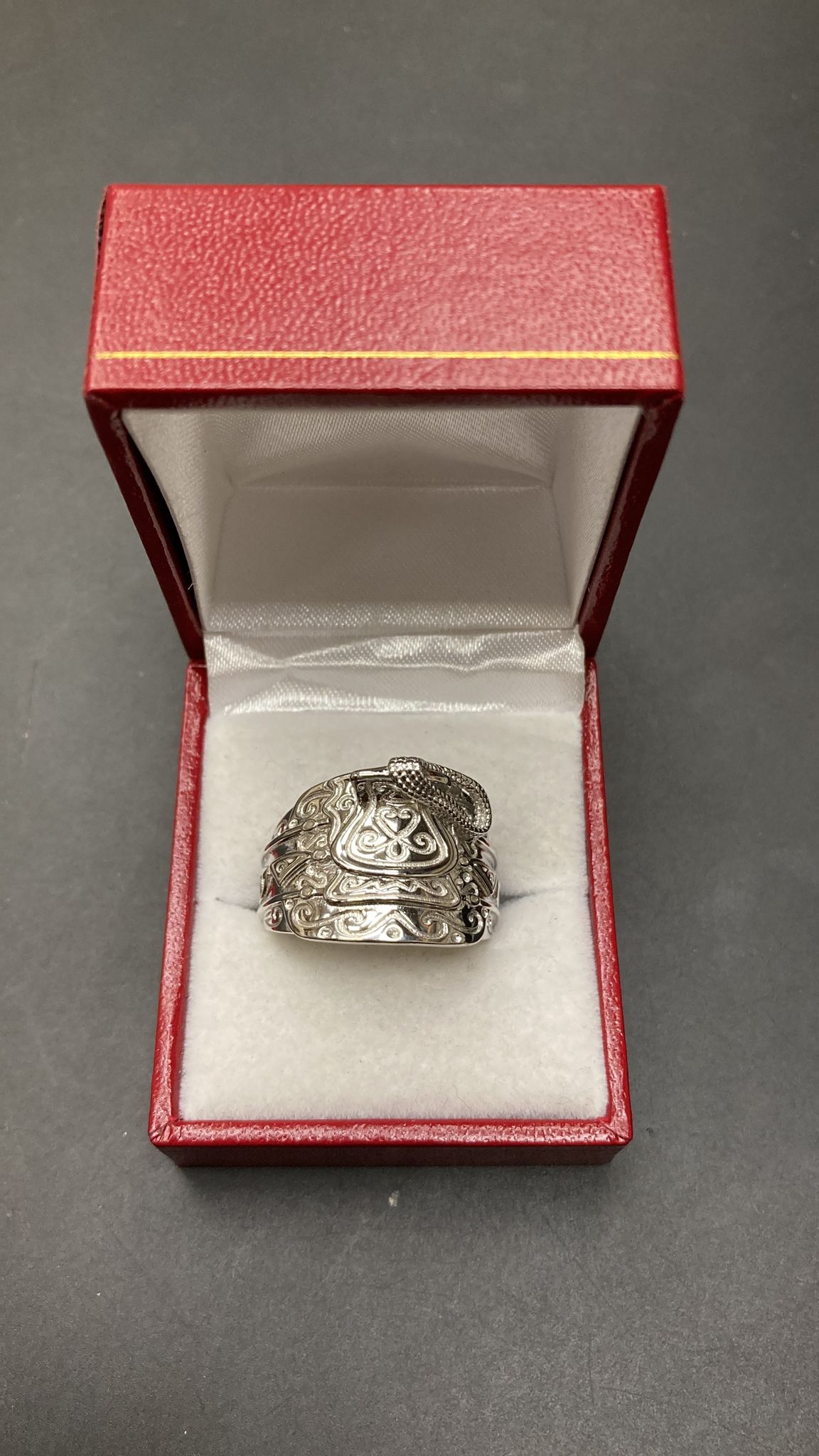 Sterling Silver Ring Plain RCZ3383
