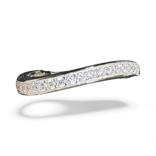 Sterling Silver Ring CZ Stone RCZ4005