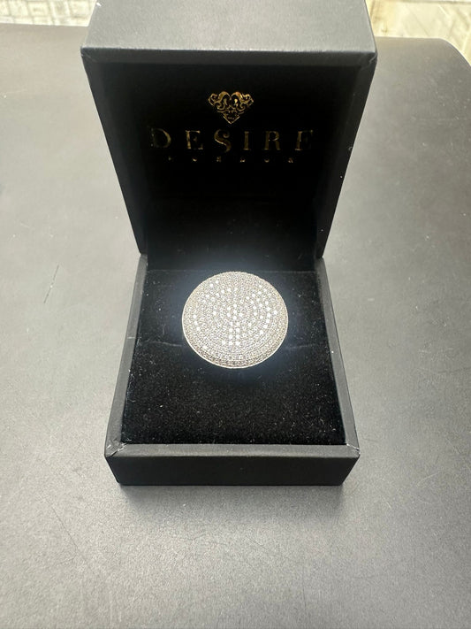 Sterling Silver Ring CZ Stone RCZ414