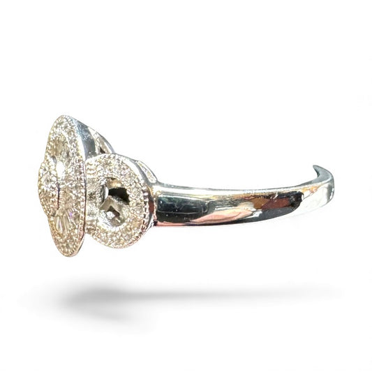 Sterling Silver Ring CZ Stone RCZ442