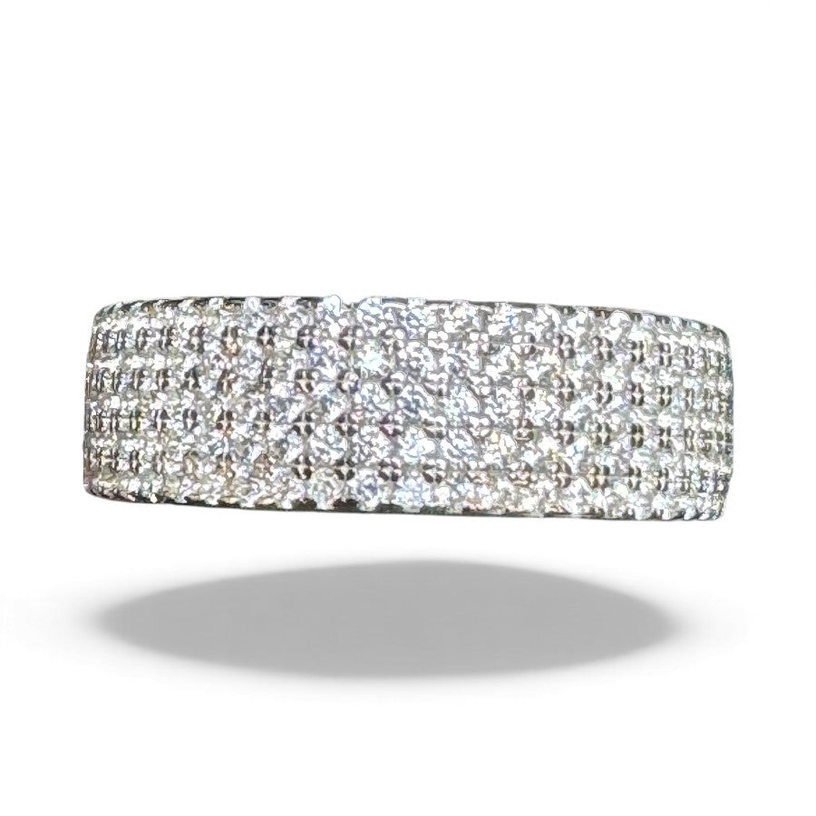 Sterling Silver Ring CZ Stone RCZ524