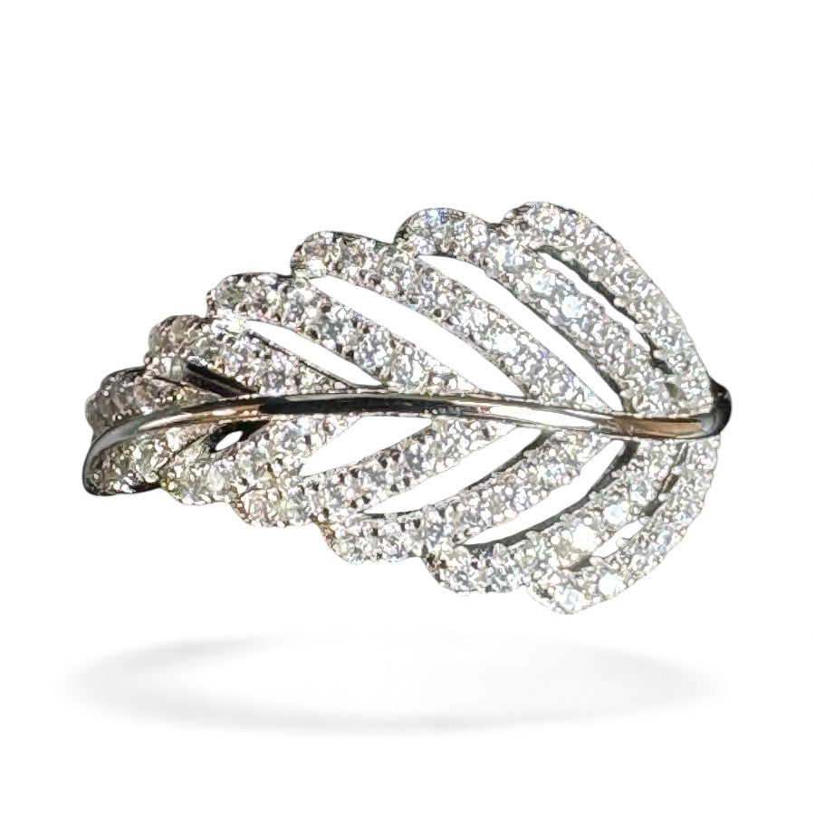 Sterling Silver Ring CZ Stone RCZ618