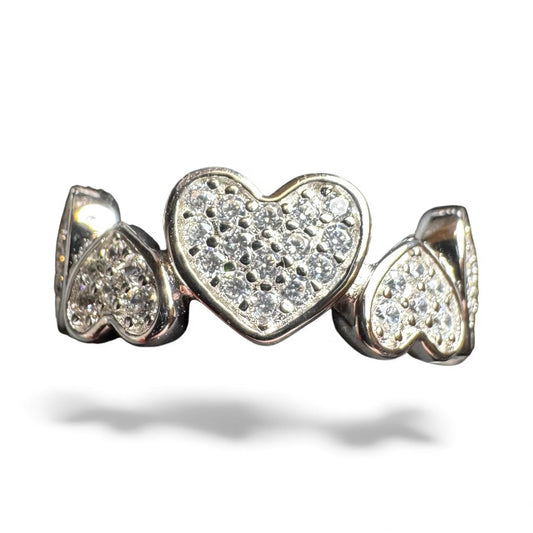 Sterling Silver Ring CZ Stone RCZ9701