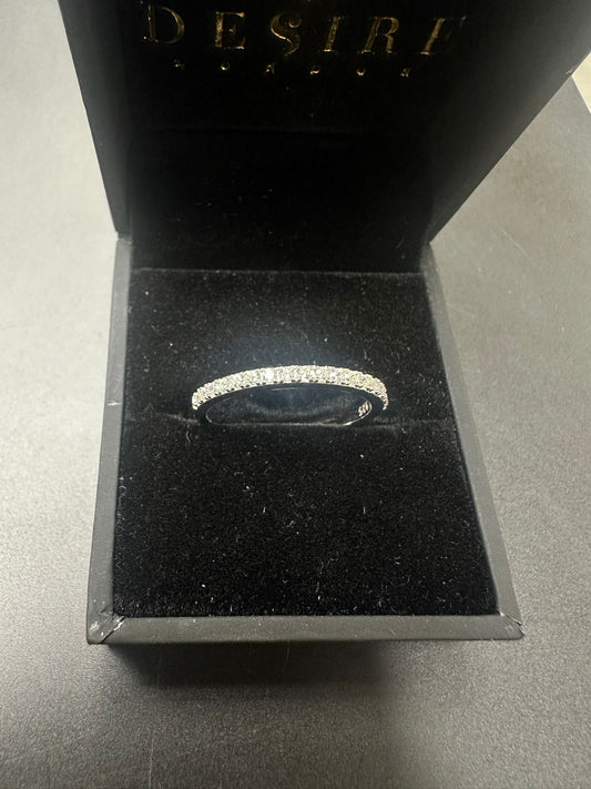 Sterling Silver Ring CZ Stone RCZ9952