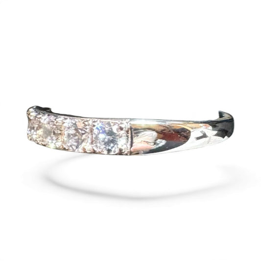 Sterling Silver Ring CZ Stone RCZ9959