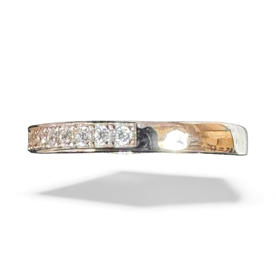 Sterling Silver Ring CZ Stone RCZ9961