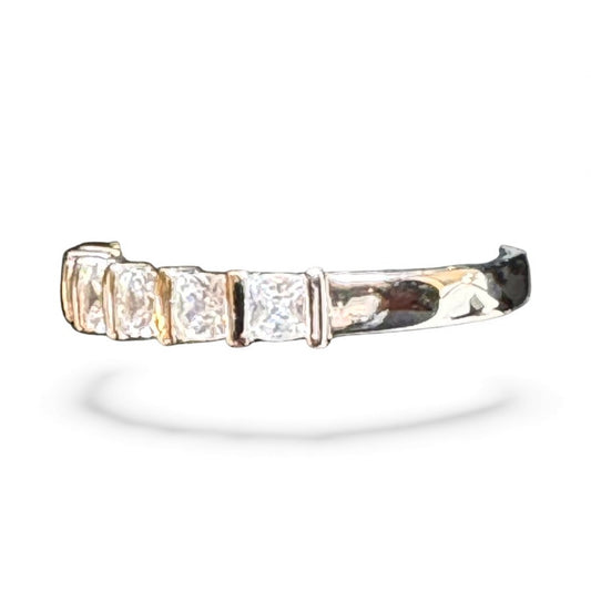 Sterling Silver Ring CZ Stone RCZ9985