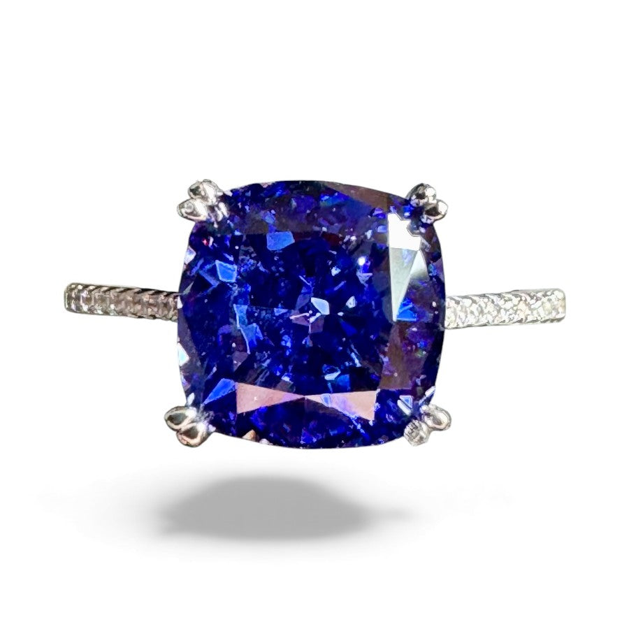 Sterling Silver Ring CZ Stone RCZA806