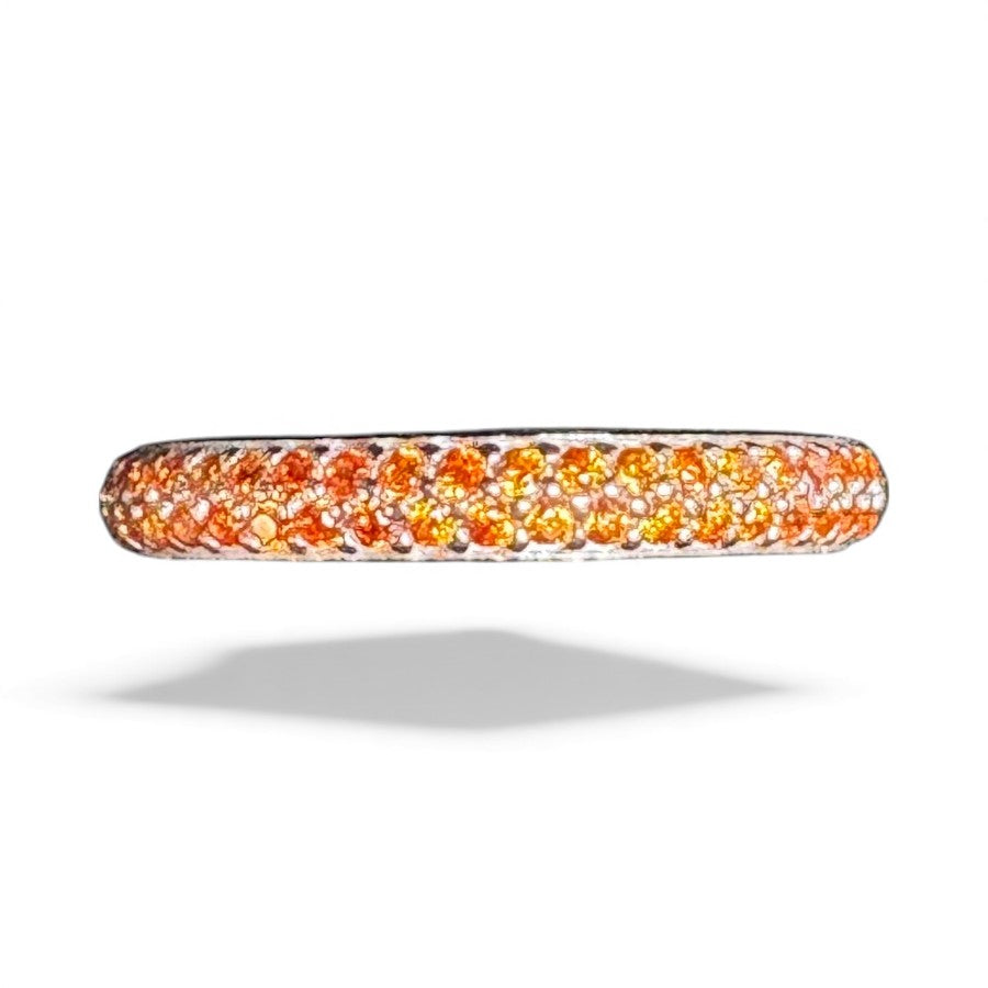 Sterling Silver Ring Round CZ Color Stone RCZCLR