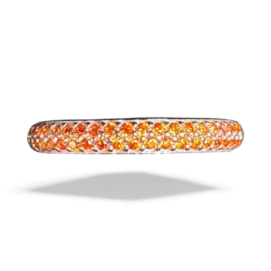 Sterling Silver Ring Round CZ Color Stone RCZCLR