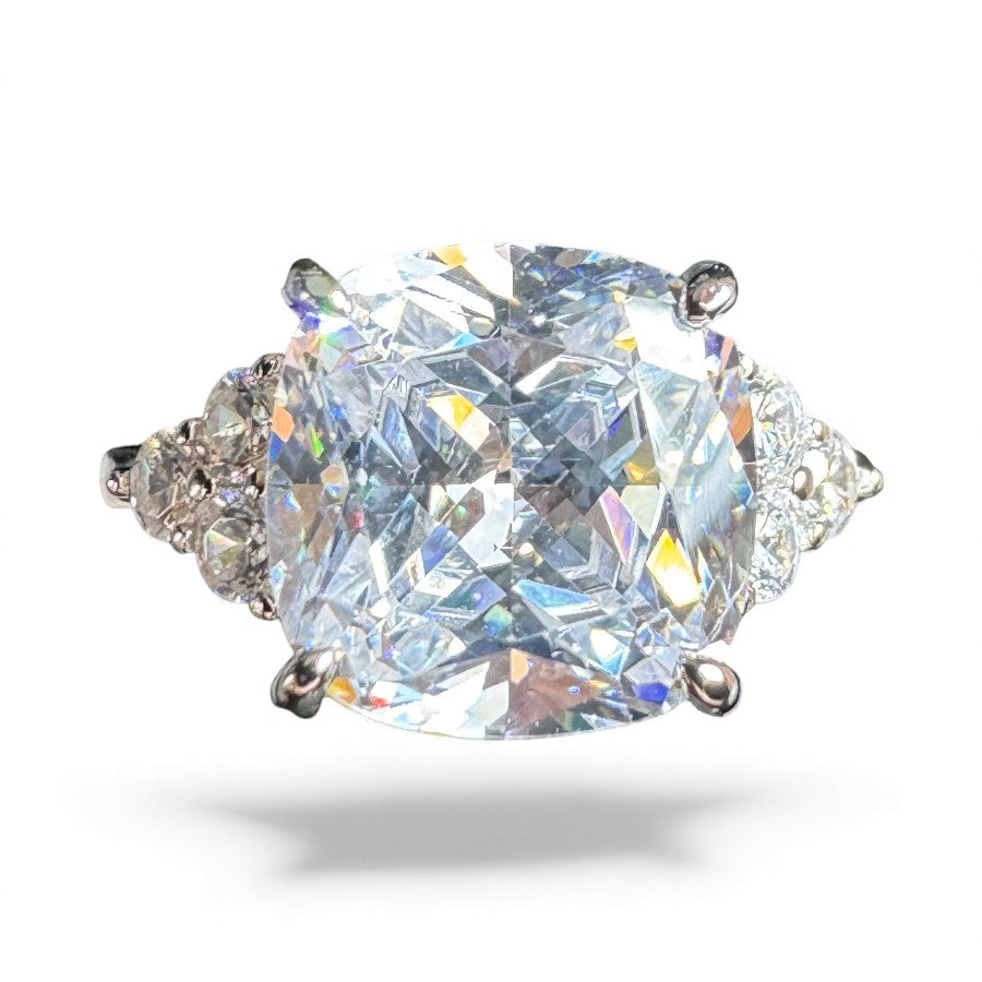 Sterling Silver Ring CZ Stone RCZD500