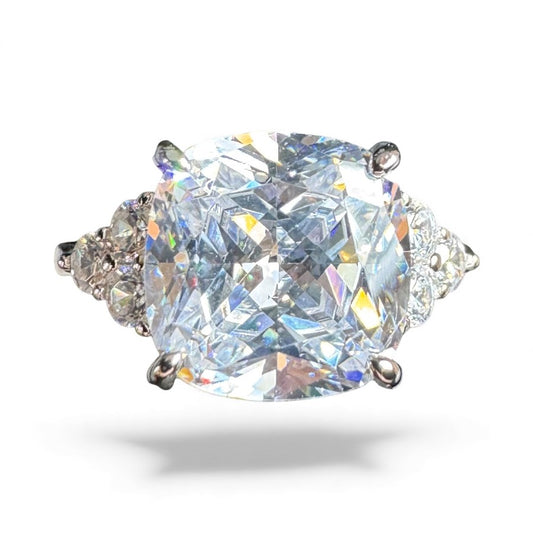 Sterling Silver Ring CZ Stone RCZD500