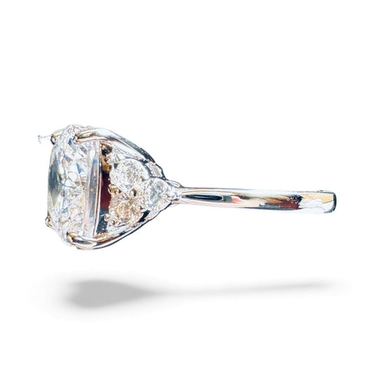 Sterling Silver Ring CZ Stone RCZD500