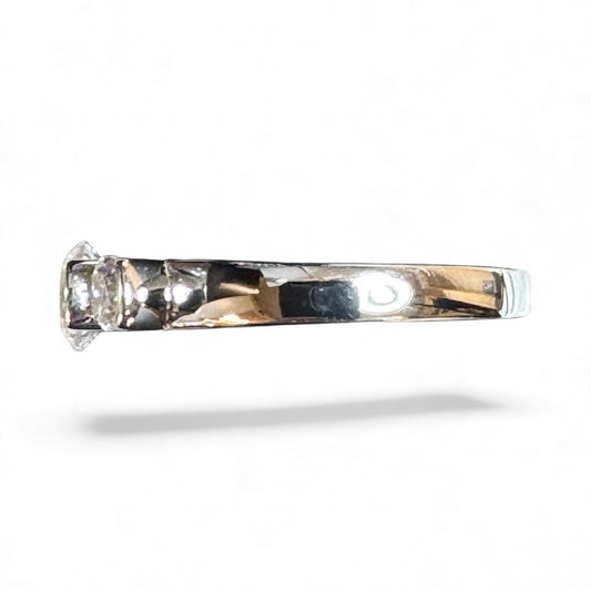 Sterling Silver Ring CZ Stone RCZD552