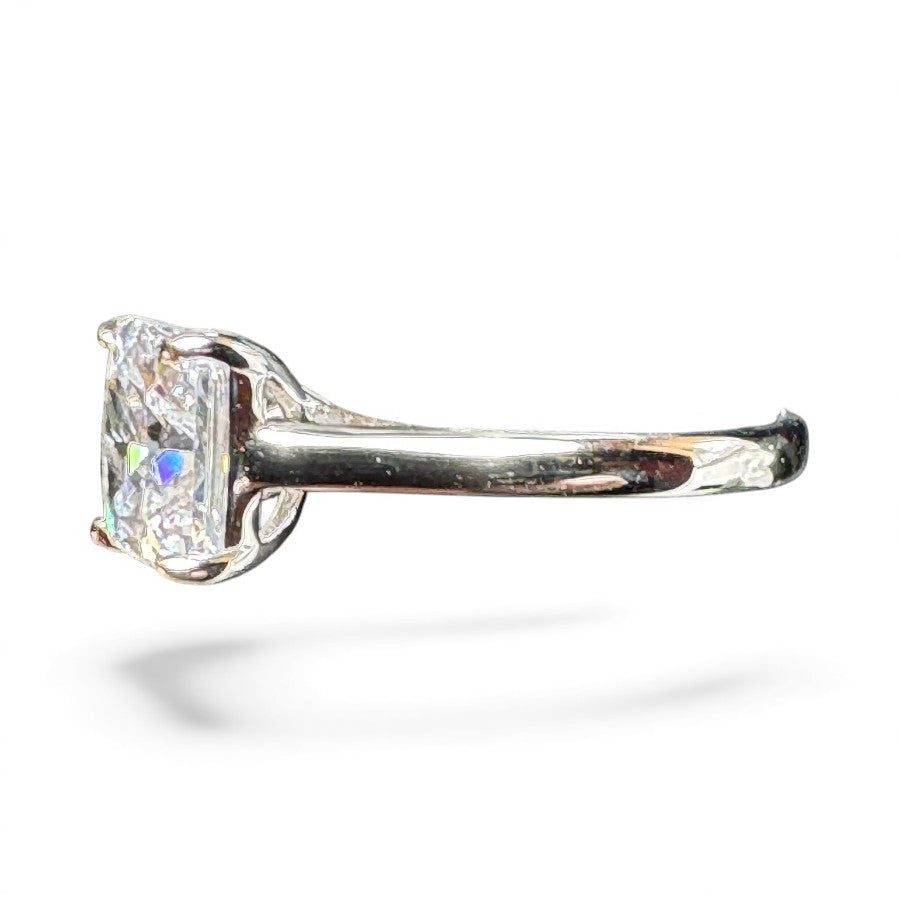 Sterling Silver Ring CZ Stone RCZD544