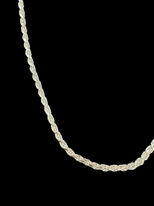 Sterling Silver 1.3 MM Rope Chain CHN3336